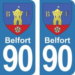 Blason Belfort - Stickers...