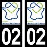 Stickers plaque immatriculation 02