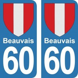 Blason Beauvais - Stickers...