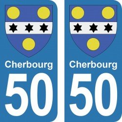 Blason Cherbourg - Stickers...