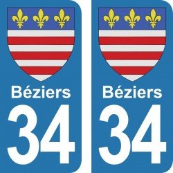 Blason Béziers - Stickers...