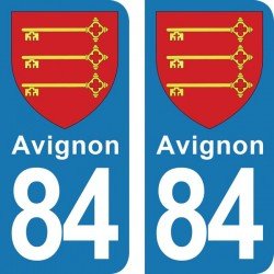 Blason Avignon - Stickers...
