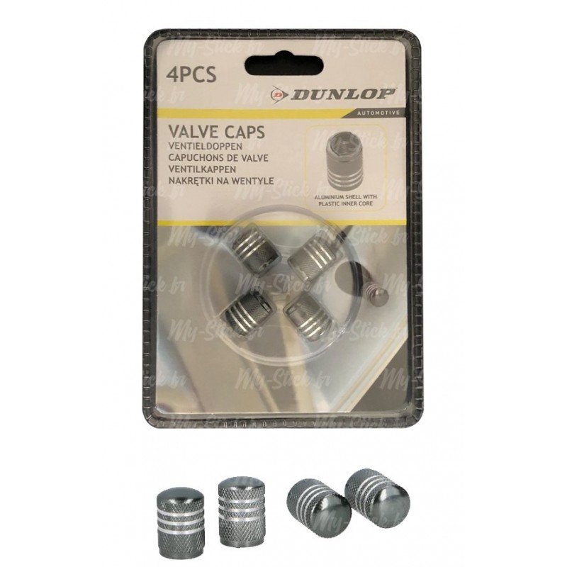 Bouchon de Valve Dunlop en Aluminium