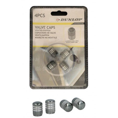 Bouchon de Valve Dunlop en Aluminium