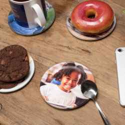 Lot de 4 Sous-verres personnalisés