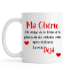 Mug Saint-valentin Ma chérie