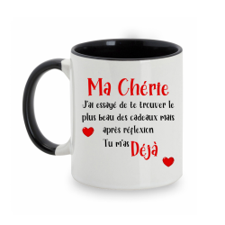 Mug Saint-valentin Ma chérie