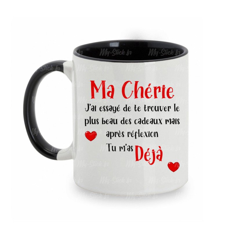 Mug Saint-valentin Ma chérie