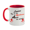 Mug personnalisé avec prénom recto-verso "meilleure amie du monde"