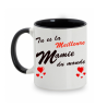 Mug ou tasse "Tu es la Meilleure Mamie du Monde" impression Recto/Verso