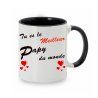 Mug ou tasse "Tu es le Meilleur Papy du Monde" impression Recto/Verso