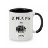 Mug personnalisé Je peux pas j'ai Rugby avec prénom